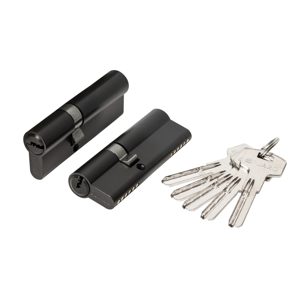 Фото Цилиндровый механизм (200 ZA/80) 2000ZAKey80(30+10+40) BL черный 5Key