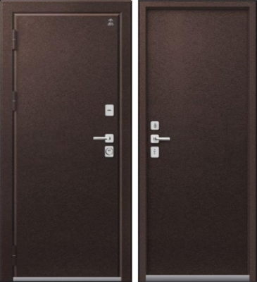 Дверь Термо-3 Шоколадный Муар
