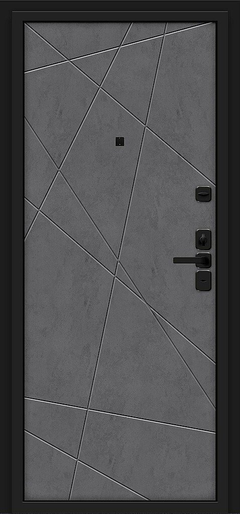 Входная дверь Кьюб Slate Art/Slate Art BR4481 внутренняя сторона